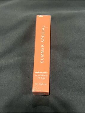 Lakerain Summer Special Lip Balm Butter #4 Cake - Coral Orange